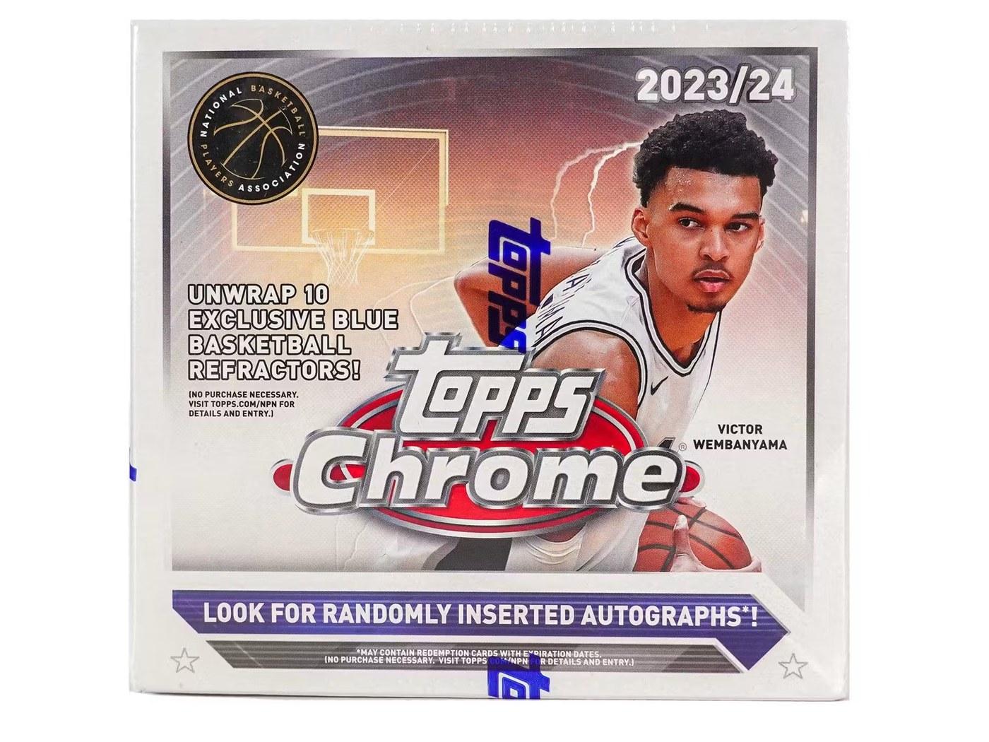 2023-24 Topps Chrome Bskb Monster Box