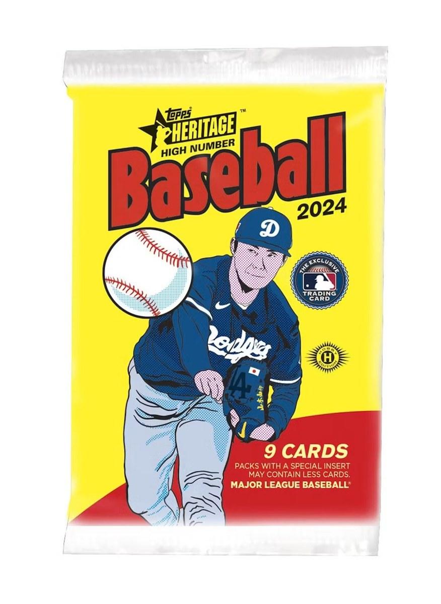 2024 Topps Heritage Hobby Box High#
