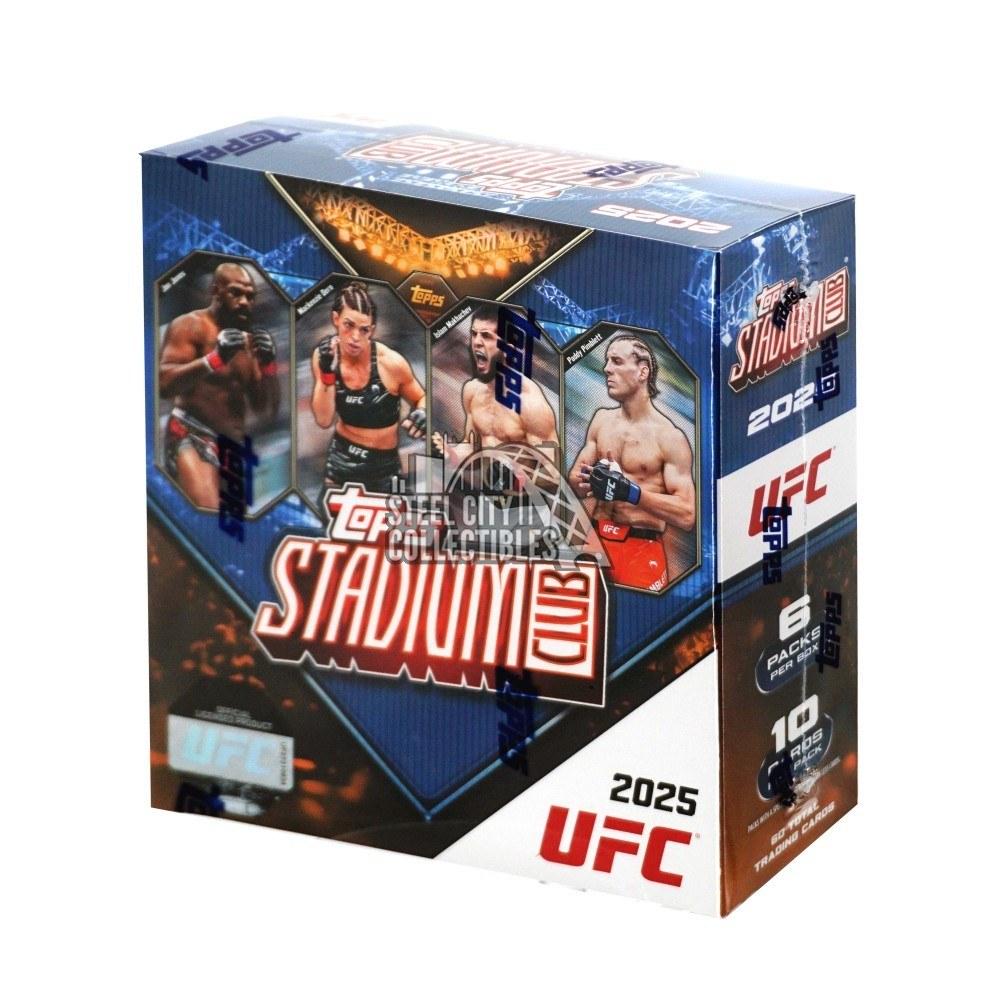 25 Topps Stadium Club UFC Mega Box
