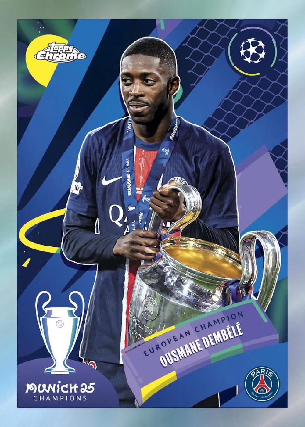 2025-26 Topps Chrome Uefa Club Mega