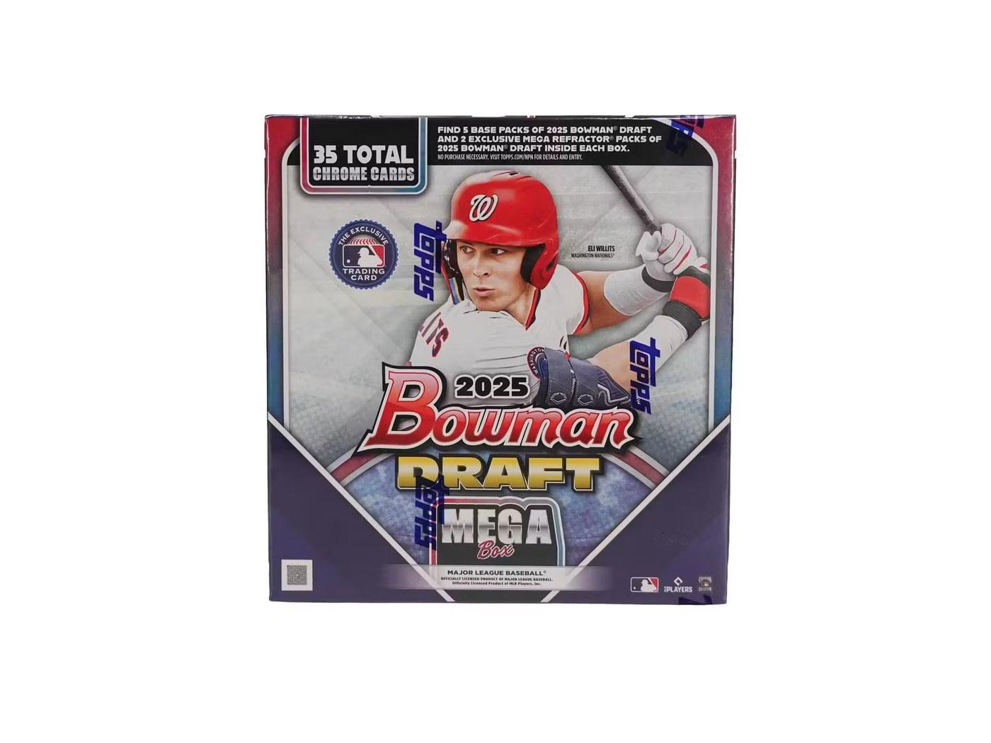 25 Bowman Draft Mega Box