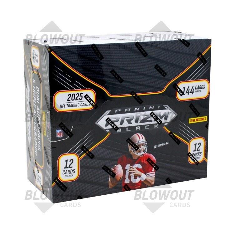 25 Panini Prizm Black Hobby