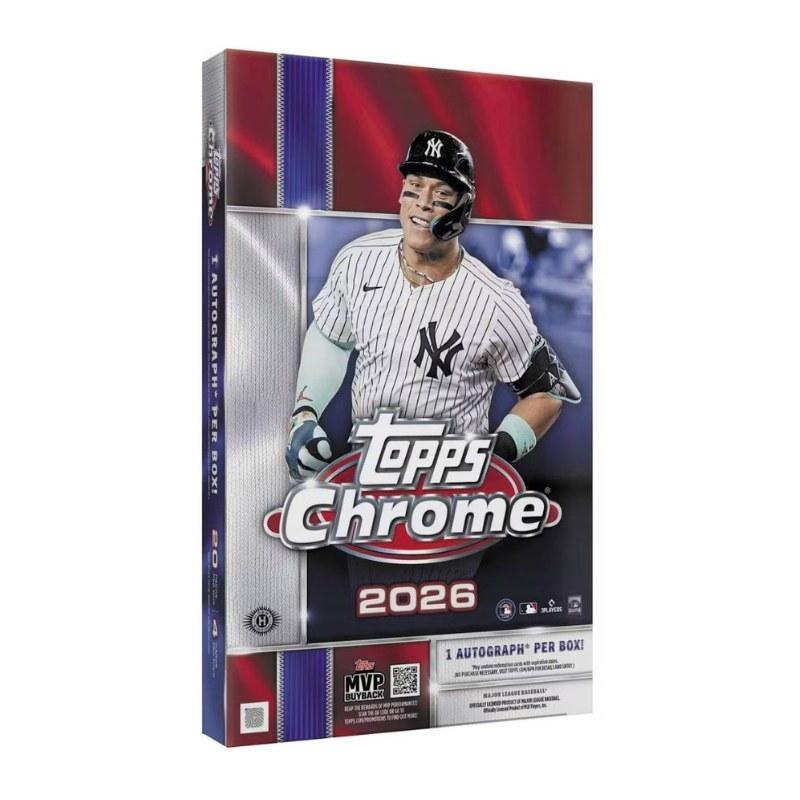 2026 Topps Chrome MLB hobby