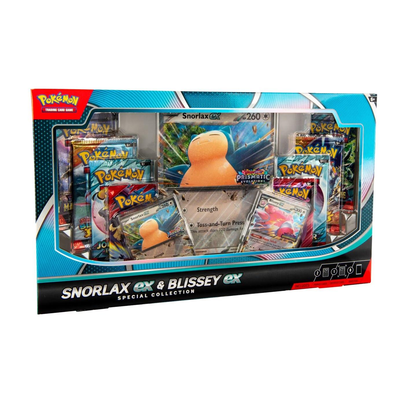 Snorlax Ex & Blissey Ex Collector Box