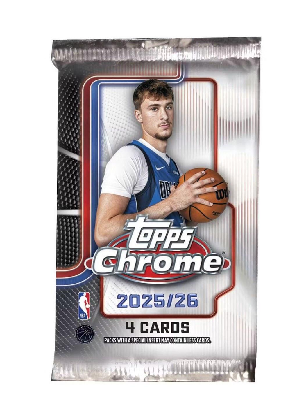 2025-2026 Topps Chrome Hobby Box
