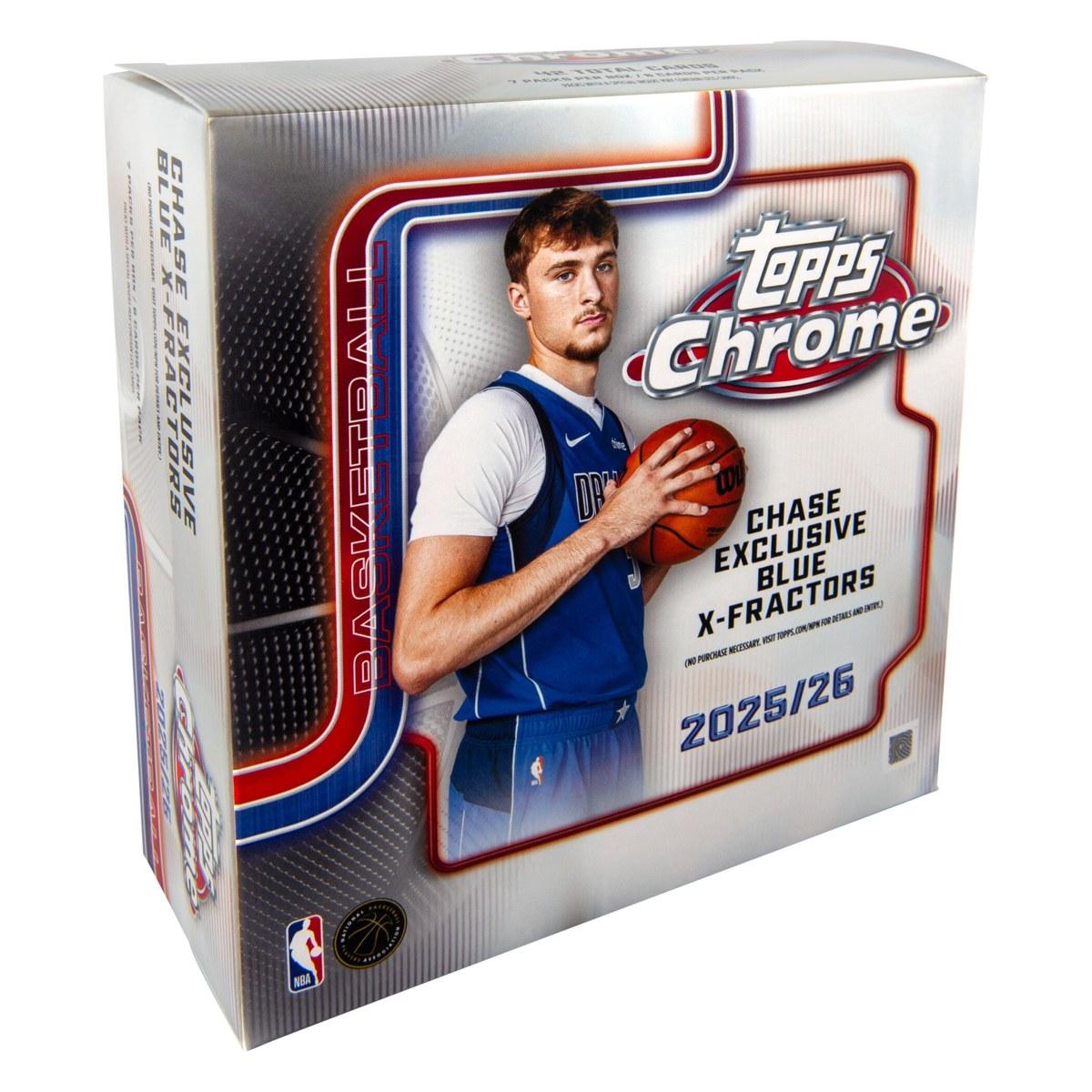 2025-26 Topps Chrome Update Fanatics Mega