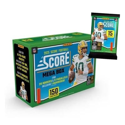 25 Panini Score Football Mega Box