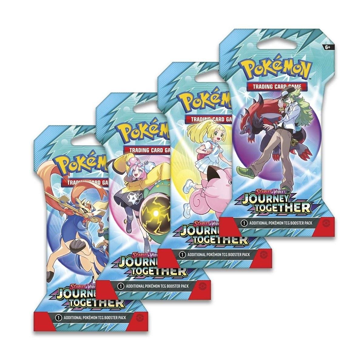 Pokemon Journey Together 1pk Sleeved Booster