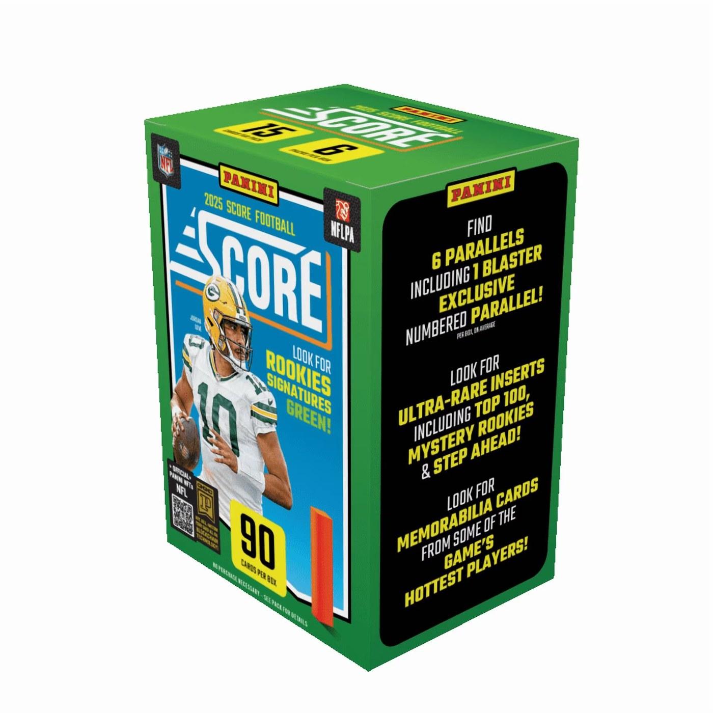 25 Panini Score Football Single Pack