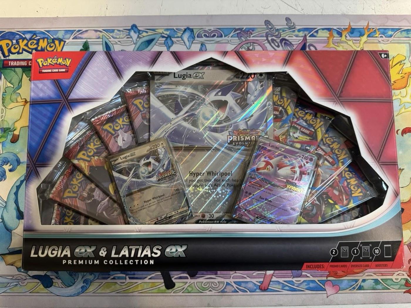 Lugia Ex & Latias Ex Collection
