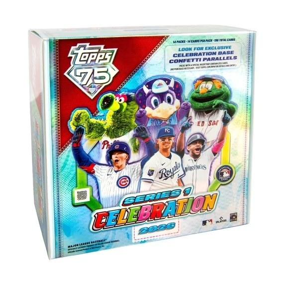 2026 Topps Series 1 Celebration Mega Box