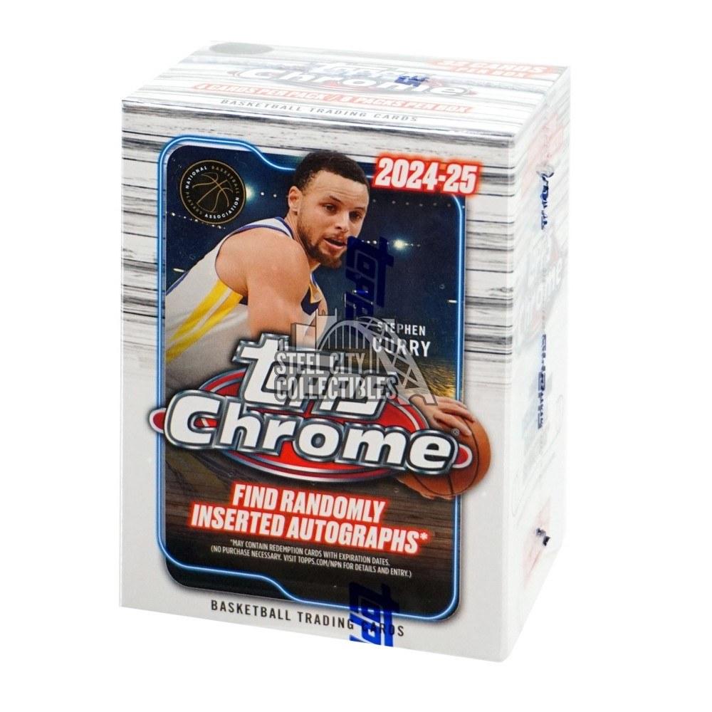 2024 Topps Chrome Basketball Blaster