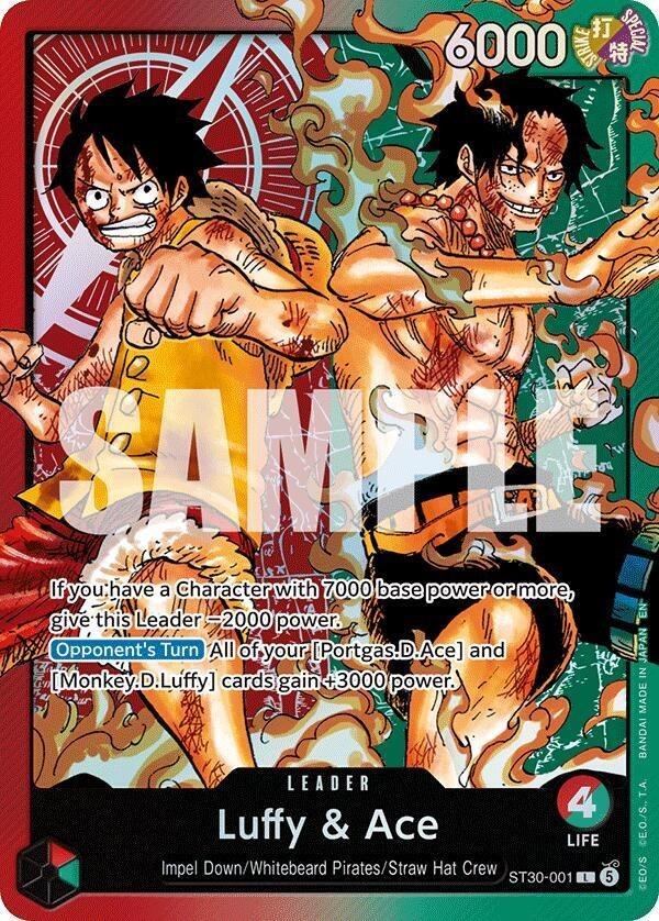 One Piece Card Game Luffy & Ace